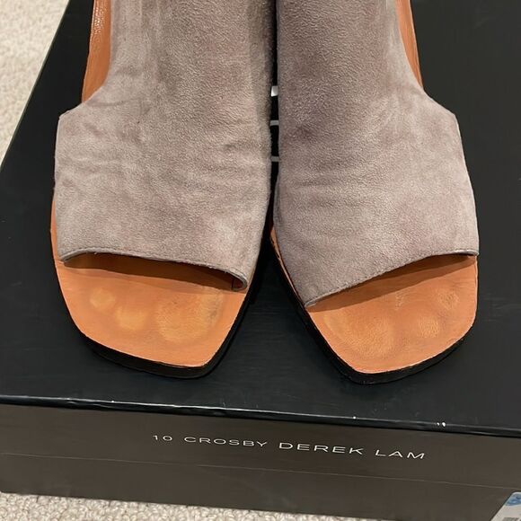 EUC Derek Lam Crosby Jemina Sz. 9 Graphite Kid Suede - Picture 2 of 8